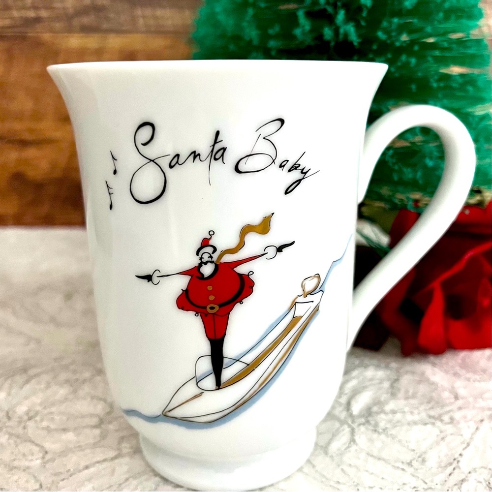 Fun Santa Baby Mug by Pottery Barn